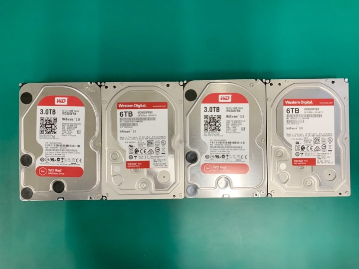 搭載のHDD